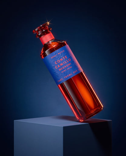 Conte Camillo Negroni - 1x Flasche mit 2x Gläser