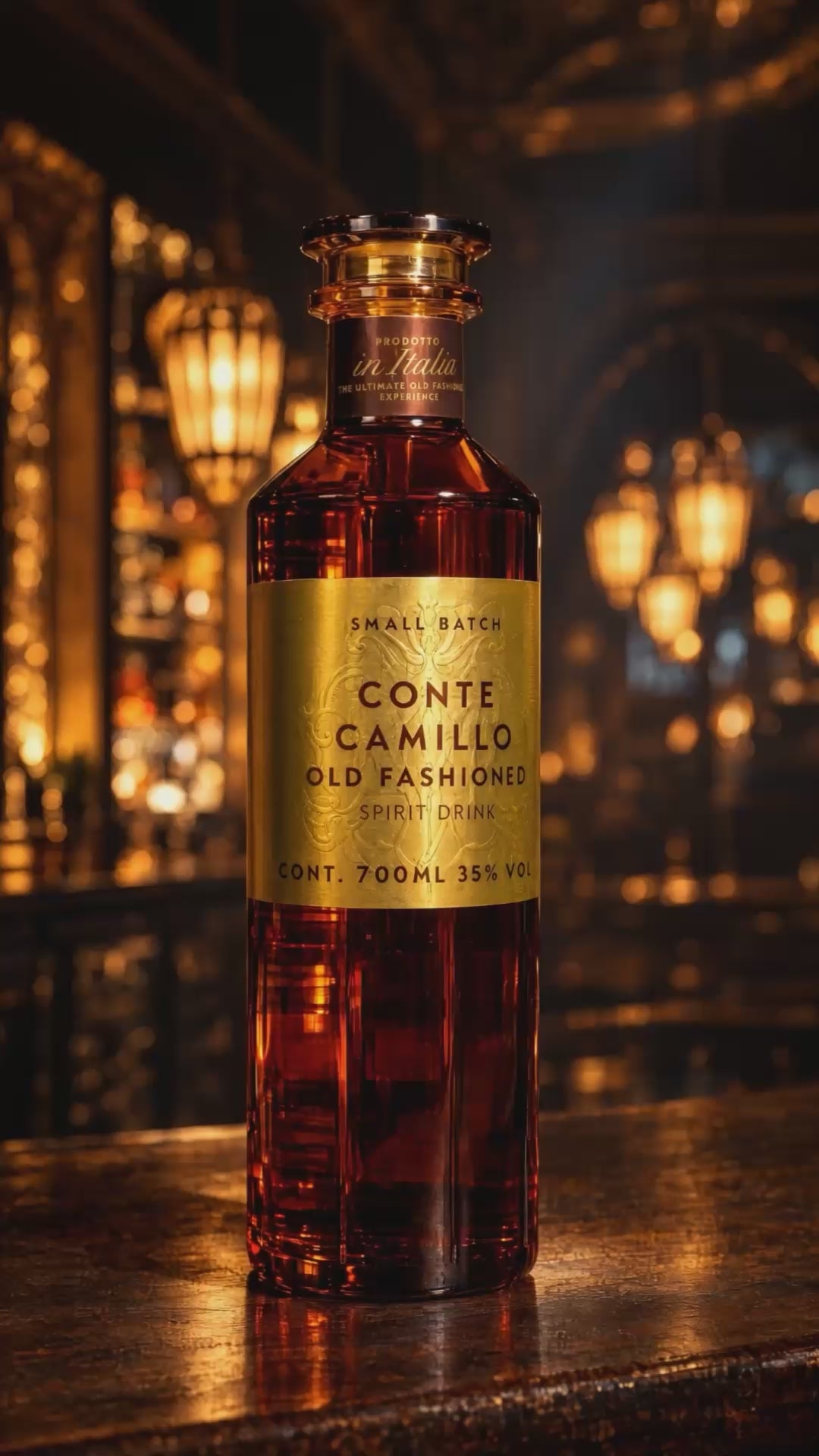 Film: der Conte Camillo Old Fashioned wird zu Hause eingeschenkt